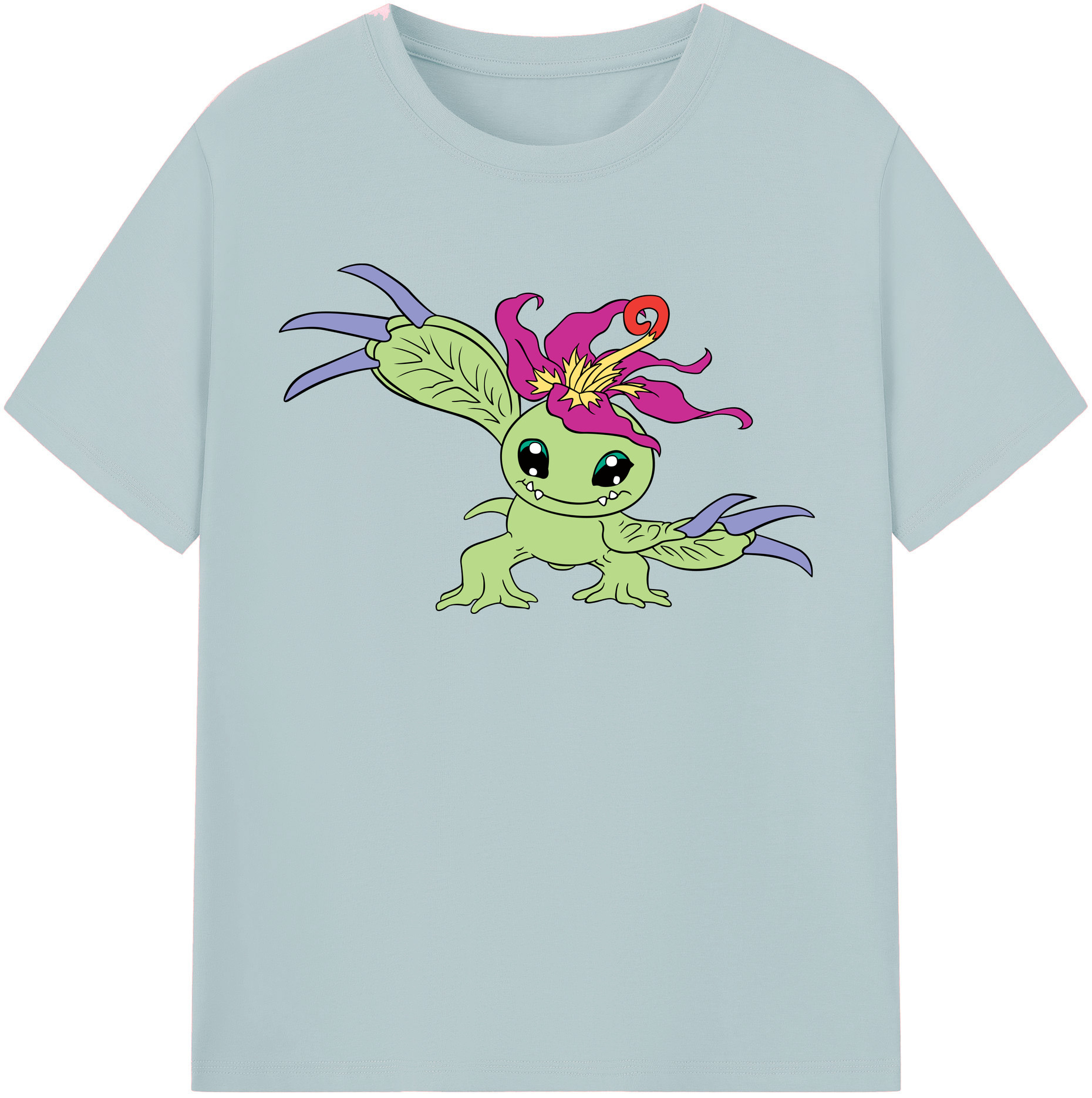 （画像用） Digimon デジタルモンスター/デジモン 綿100％半袖Tシャツ（フロントプリント）